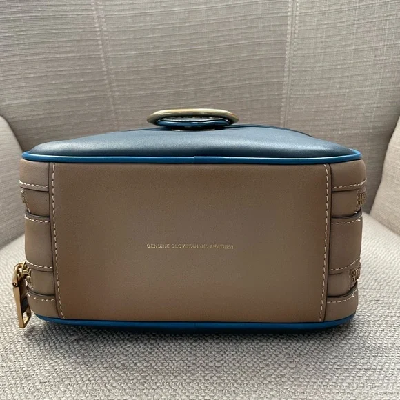 Coach Riley Lunchbox Bag In Colorblock dark denim multi - Picture 7 of 15